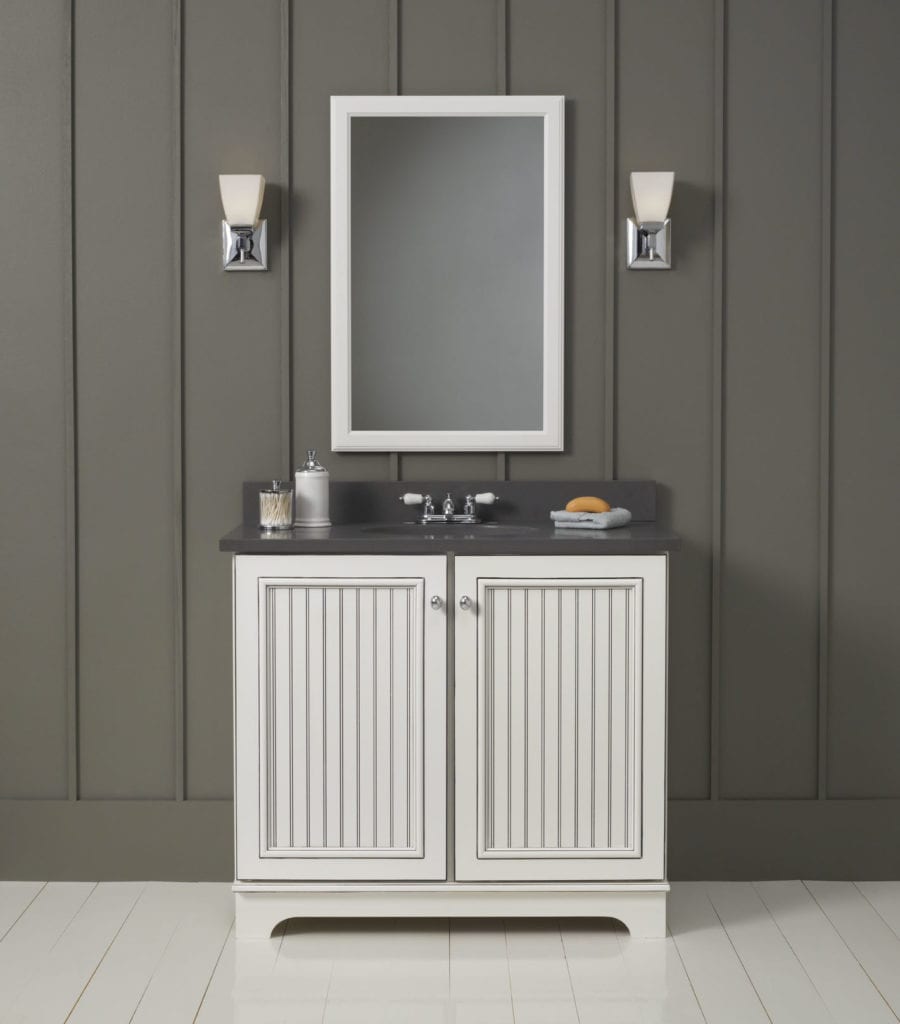 Maple bathroom vanity