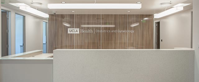 UCLA OBGYN Clinic front desk