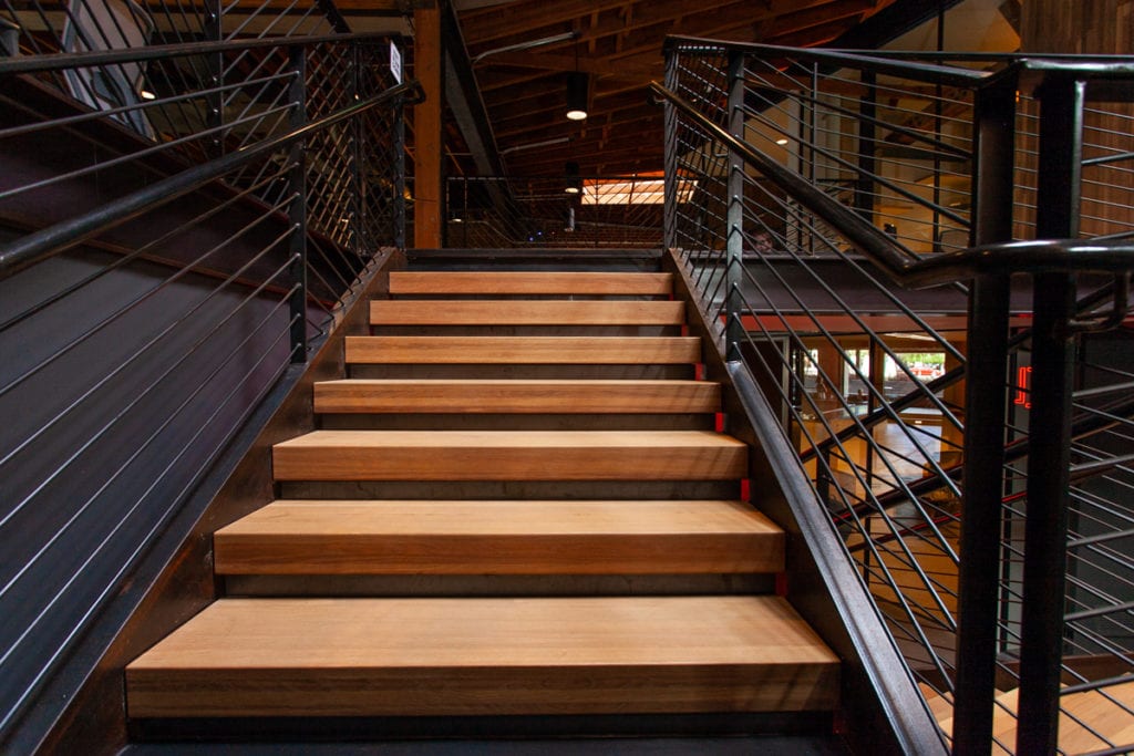 Industrial Eyeful staircase
